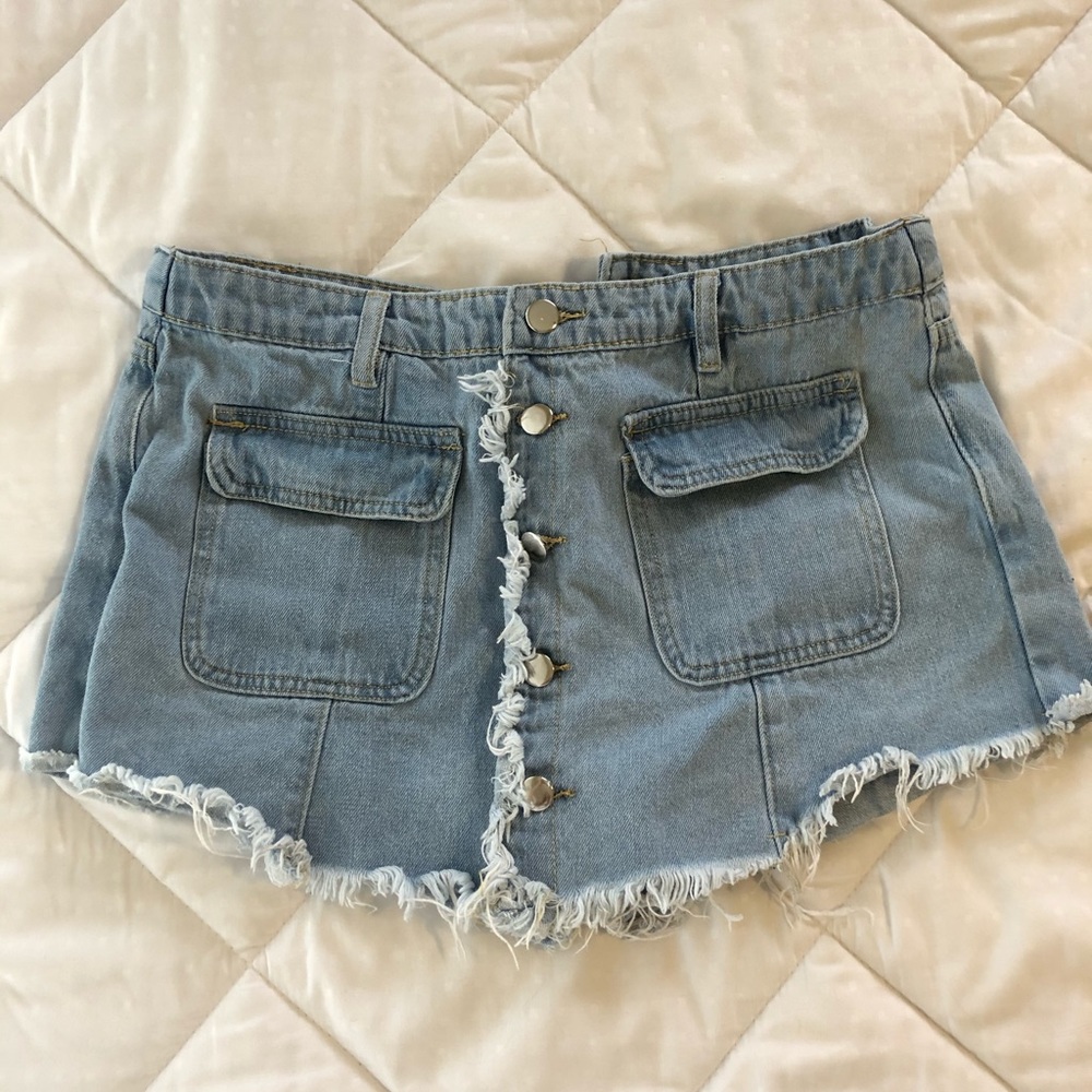 Forever 21 denim shorts